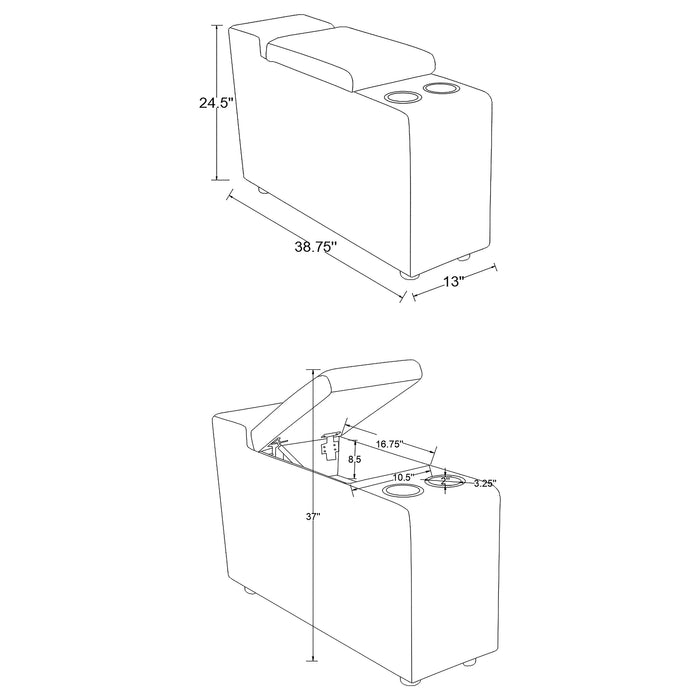Collins Storage Console