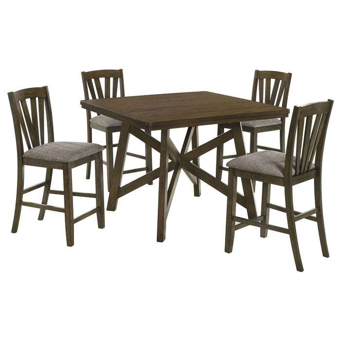 Canfield Counter Height Dining Set (Table and 4 Chair)