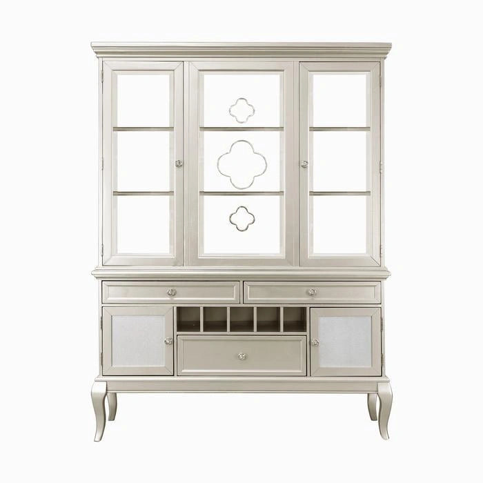 Crawford Buffet and Hutch in Silver 5546-50*