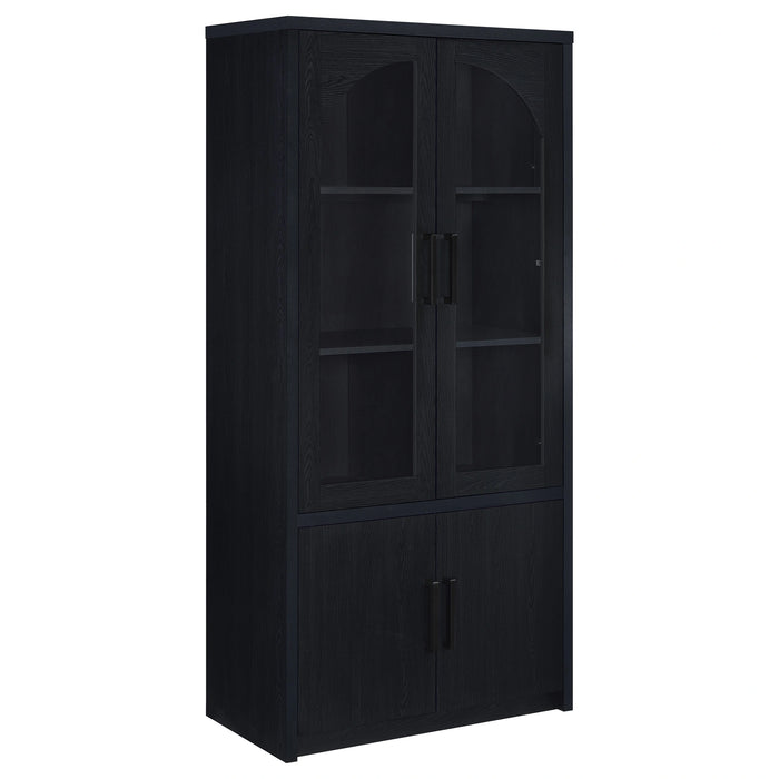 Riva Tall Display Cabinet with LED Lighting