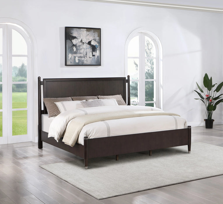Emberlyn Four-Poster Panel Bed