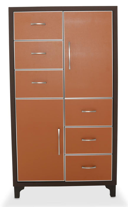 21 Cosmopolitan 6 Drawer Chest in Orange/Umber image
