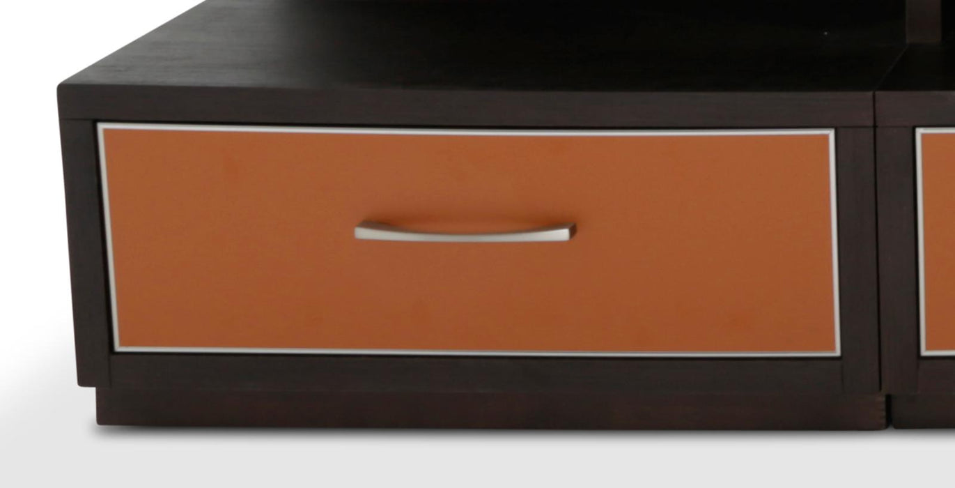 21 Cosmopolitan Left Entertainment Base in Umber/Orange image