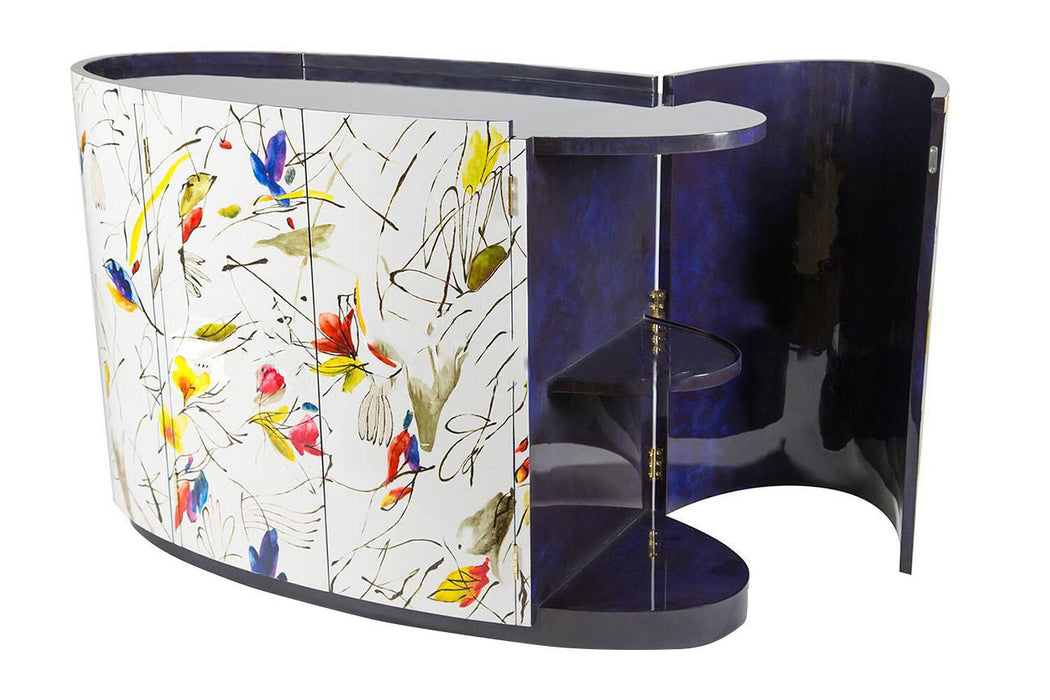 Furniture Illusions Oval Cabinet with Doors image