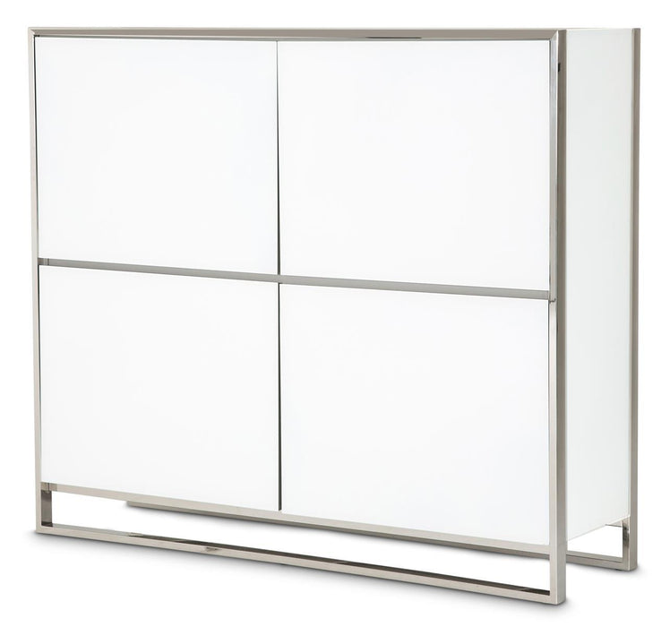 State St Accent Cabinet in Glossy White image