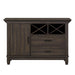 Liberty Furniture Double Bridge Sideboard in Dark Chestnut image