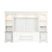 Liberty Magnolia Manor Entertainment Center with Piers in Antique White image