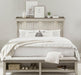 Liberty Furniture Ivy Hollow King Mantle Storage Bed in Weathered Linen image