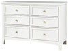 Vaughan-Bassett Bonanza Double Dresser in White image